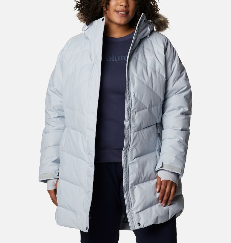 Women's Columbia Lay D Down II Mid Jackets Light Grey | Plus Size CA-HL48A